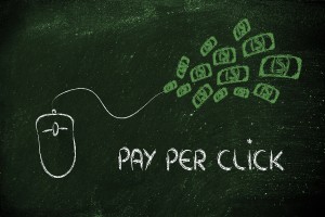 Computer Mouse: Concept Of Pay Per Click And Click-through Rate